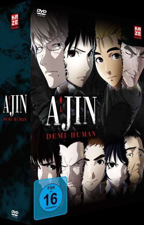Ajin - Demi-Human (Gesamtausgabe), 4 DVDs