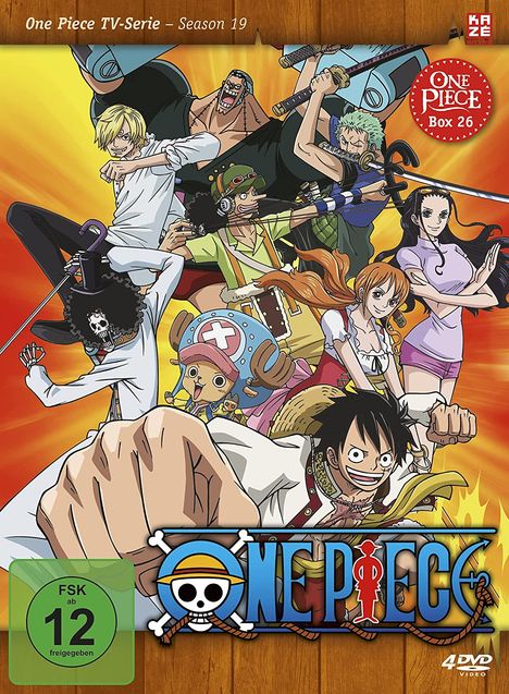 One Piece TV-Serie Box 26, 6 DVDs