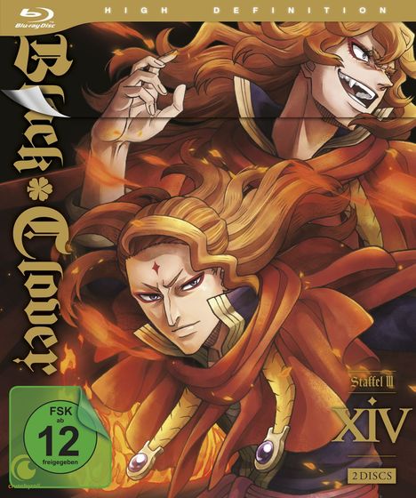 Black Clover Vol. 14 (Staffel 3) (Blu-ray), 2 Blu-ray Discs