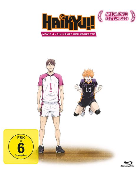 Haikyu!! Movie 4 - Ein Kampf der Konzepte (Blu-ray), Blu-ray Disc