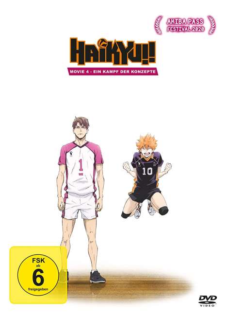 Haikyu!! Movie 4 - Ein Kampf der Konzepte, DVD