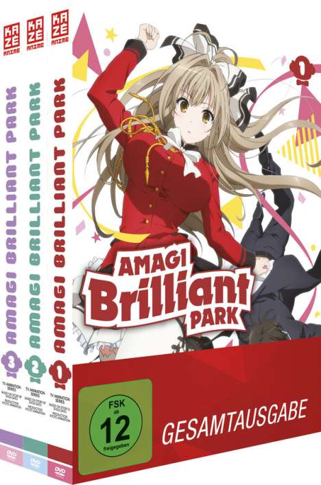 Amagi Brilliant Park (Gesamtausgabe), 3 DVDs