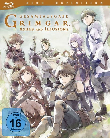Grimgar, Ashes & Illusions (Gesamtausgabe) (Blu-ray), 3 Blu-ray Discs