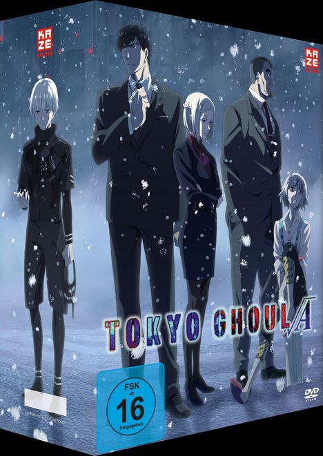Tokyo Ghoul Staffel 2: Root A (Gesamtausgabe), 4 DVDs