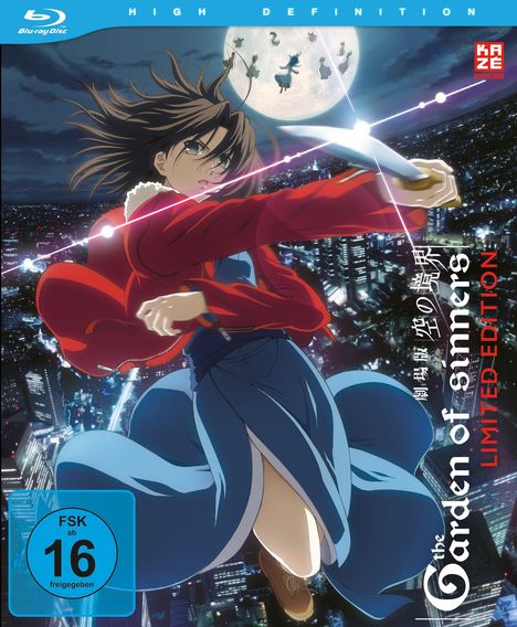 Garden of Sinners (Gesamtausgabe) (Limited Premiumbox Edition) (Blu-ray), 4 Blu-ray Discs