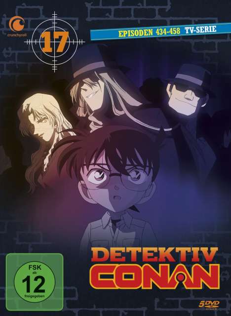 Detektiv Conan: Die TV-Serie Box 17, 5 DVDs