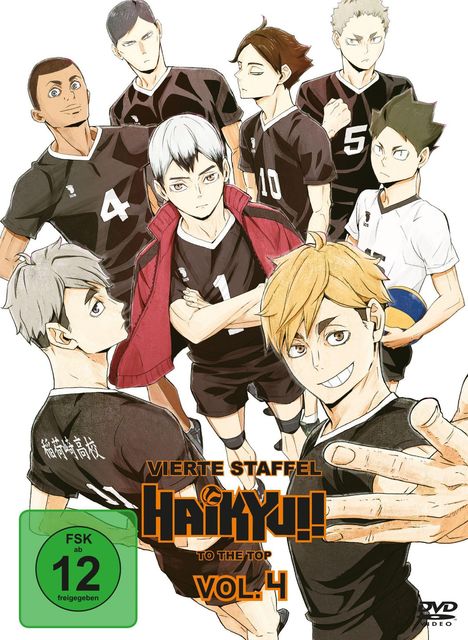 Haikyu!!: To the Top Staffel 4 Vol. 4 (mit OVA zur Staffel 2 &amp; 3), 2 DVDs