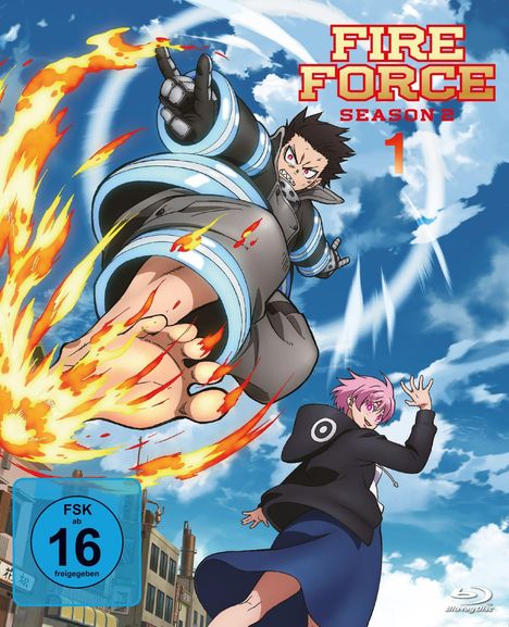 Fire Force - Staffel 2 Vol.1 (Blu-ray), Blu-ray Disc