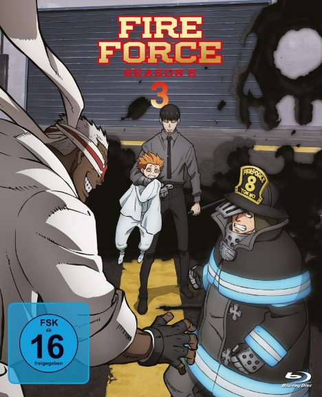 Fire Force - Staffel 2 Vol.3 (Blu-ray), Blu-ray Disc