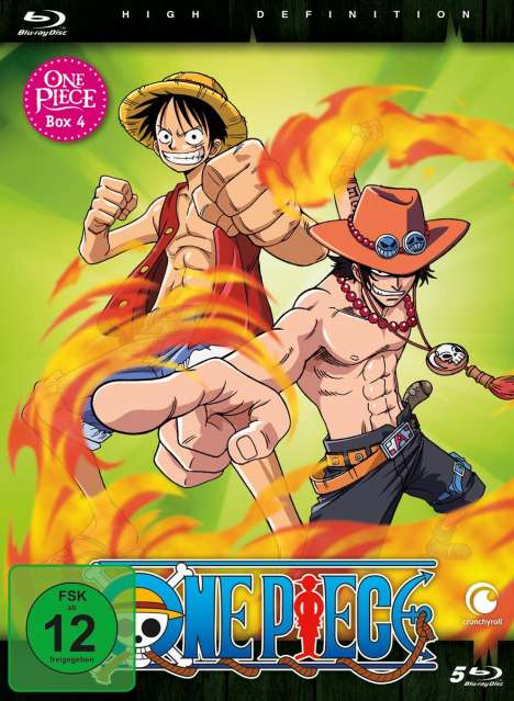 One Piece TV Serie Box 4 (Blu-ray), 5 Blu-ray Discs
