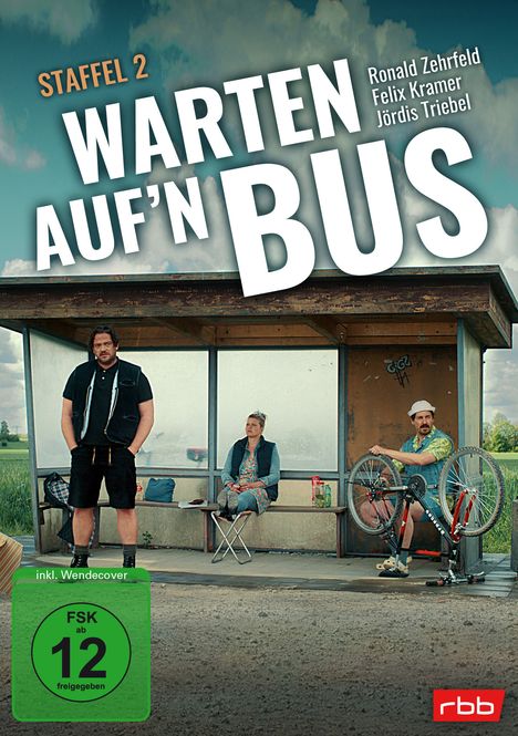 Warten auf'n Bus Staffel 2, 2 DVDs