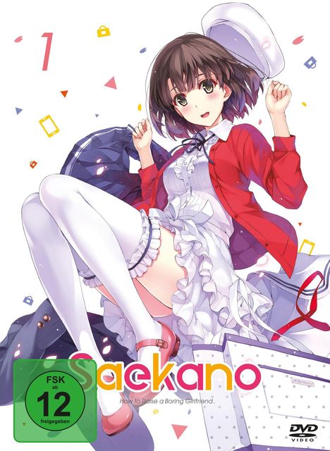 Saekano - How to Raise a Boring Girlfriend Staffel 1 Vol. 1, 2 DVDs