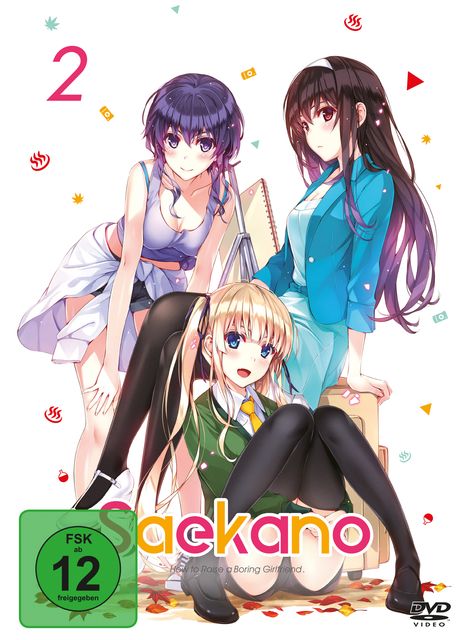 Saekano - How to Raise a Boring Girlfriend Staffel 1 Vol. 2, 2 DVDs