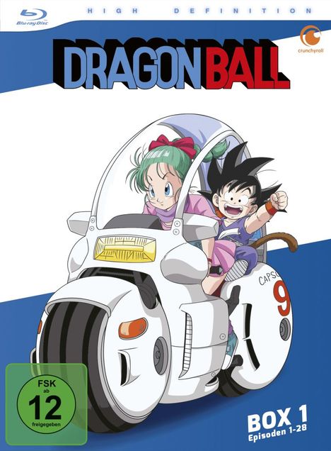 Dragonball - Die TV-Serie Box 1 (Episoden 01-28) (Blu-ray), 3 Blu-ray Discs