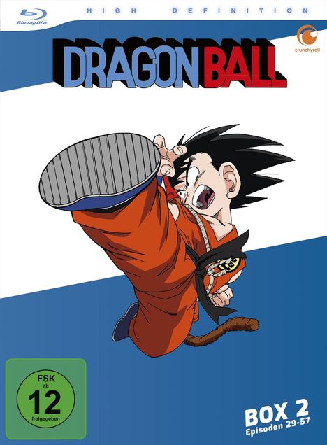 Dragonball - Die TV-Serie Box 2 (Episoden 29-57) (Blu-ray), 3 Blu-ray Discs