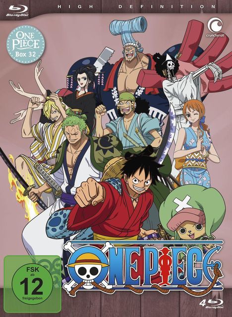One Piece TV-Serie Box 32 (Blu-ray), Blu-ray Disc