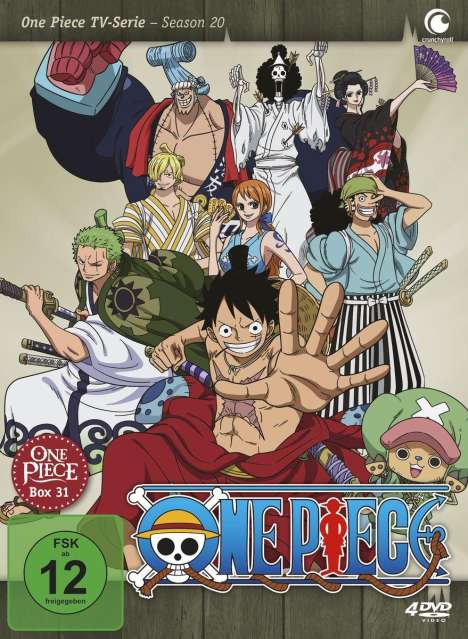 One Piece TV-Serie Box 31, DVD