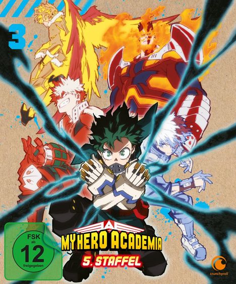 My Hero Academia Staffel 5 Vol. 3, DVD