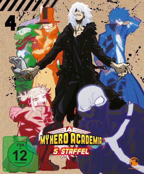 My Hero Academia Staffel 5 Vol. 4, DVD
