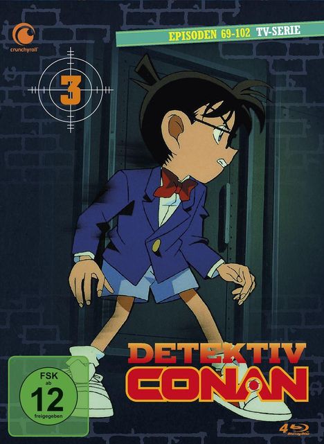 Detektiv Conan: Die TV-Serie Box 3 (Blu-ray), 4 Blu-ray Discs