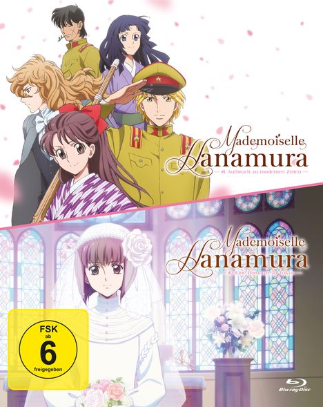 Mademoiselle Hanamura (Komplett-Set) (Blu-ray), 2 Blu-ray Discs