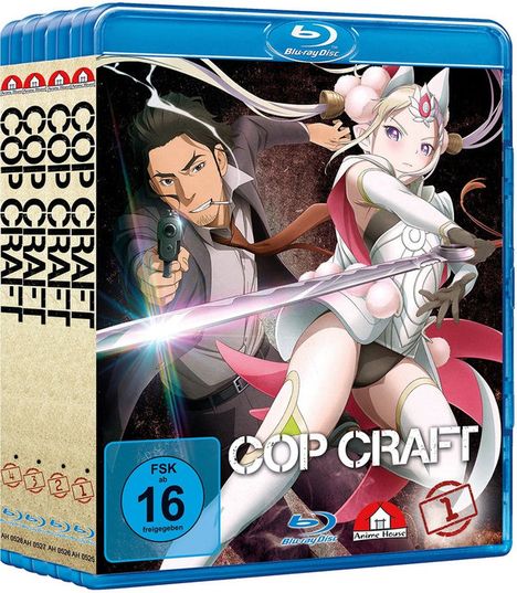 Cop Craft (Gesamtausgabe) (Blu-ray), 4 Blu-ray Discs