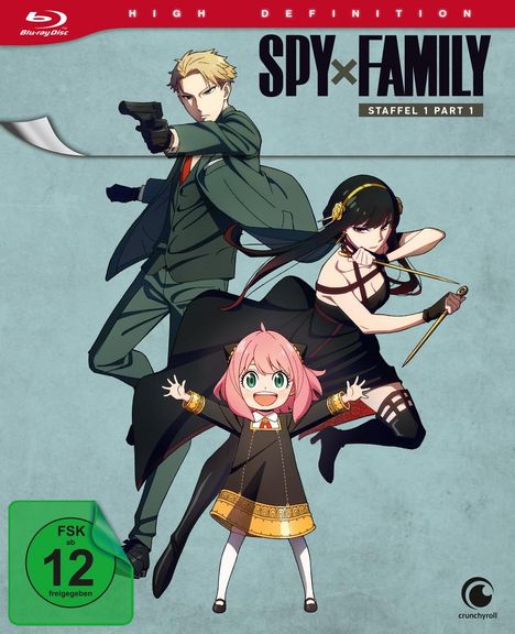 Spy x Family Staffel 1 (Part 1) Vol. 1 (mit Sammelbox) (Blu-ray), Blu-ray Disc