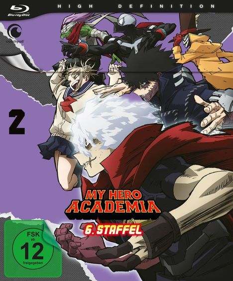 My Hero Academia Staffel 6 Vol. 2 (Blu-ray), Blu-ray Disc