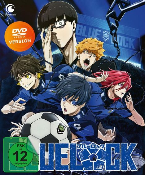 Blue Lock Vol. 1 (Part 1) (mit Sammelschuber), 2 DVDs