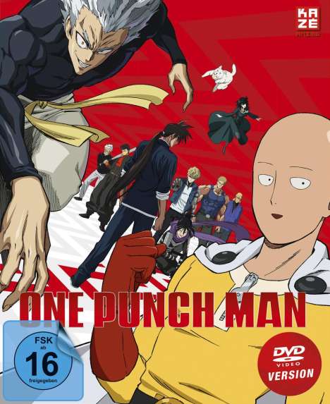 One Punch Man Staffel 2 (Gesamtausgabe), 3 DVDs
