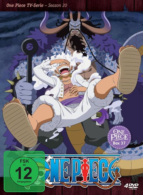 One Piece TV-Serie Box 37, 4 DVDs