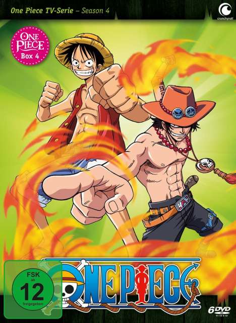 One Piece TV Serie Box 4, 7 DVDs