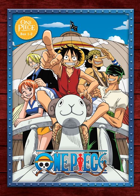One Piece TV Serie Box 1 &amp; 2 (Limited Edition) (Blu-ray), 12 Blu-ray Discs