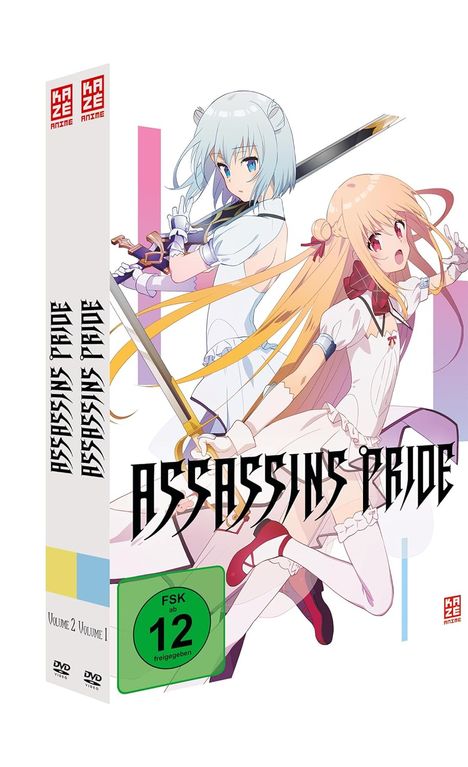 Assassins Pride (Gesamtausgabe), 2 DVDs