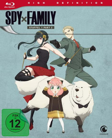 Spy x Family Staffel 1 (Part 2) Vol. 1 (mit Sammelschuber) (Blu-ray), Blu-ray Disc