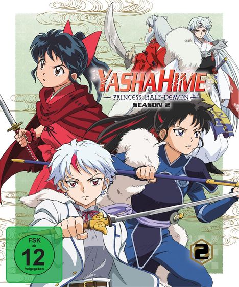 Yashahime Princess Half-Demon Staffel 2 Vol.2, 2 DVDs