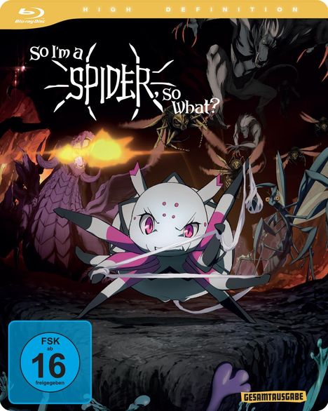 So I'm a Spider, So What? - Ich bin eine Spinne, na und? (Gesamtausgabe) (Blu-ray), 3 Blu-ray Discs