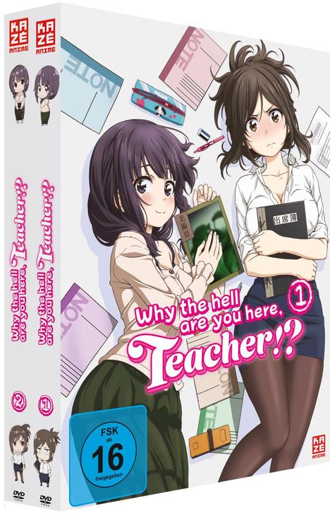 Why the Hell are You Here, Teacher Vol.1-2 (Gesamtausgabe), 2 DVDs
