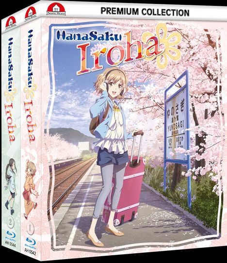 Hanasaku Iroha Vol. 1-2 (Gesamtausgabe) (Blu-ray), 4 Blu-ray Discs