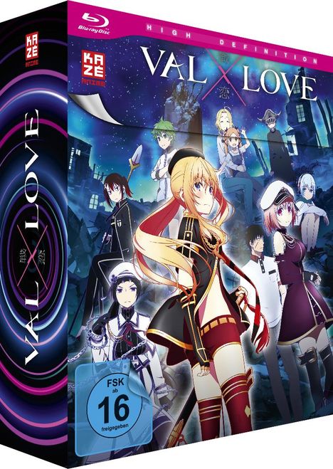 Val x Love (Blu-ray) (Gesamtausgabe), 3 Blu-ray Discs