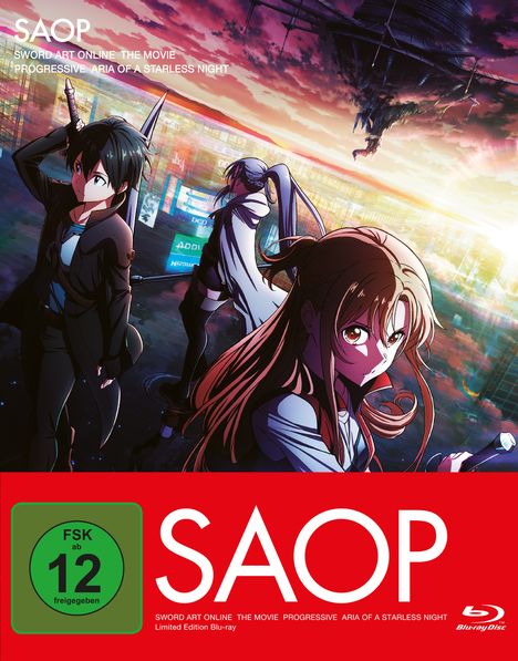 Sword Art Online: The Movie - Progressive: Aria of a Starless Night (Limited Edition) (Blu-ray), Blu-ray Disc