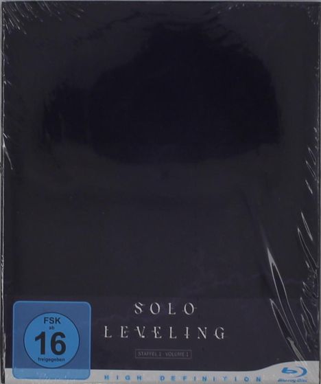 FSK ab 16, Solo Leveling, Staffel 1 Volume 1, Blu-ray Hülle in dunklem Design.