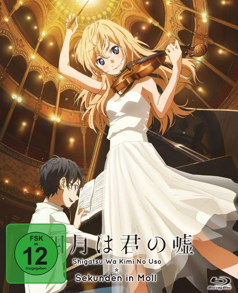 Sekunden in Moll - Shigatsu Wa Kimi No Uso (Blu-ray), 2 Blu-ray Discs