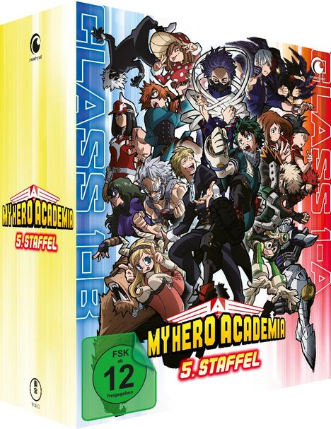 My Hero Academia Staffel 5 (Gesamtausgabe), 4 DVDs
