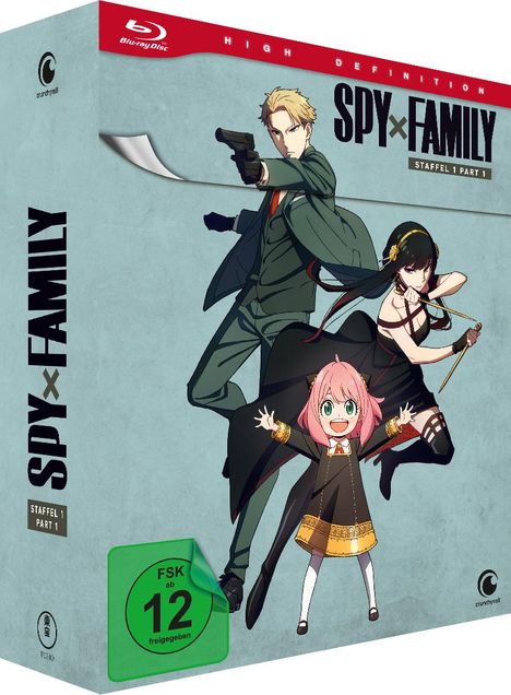 Spy x Family Staffel 1 (Part 1) (Gesamtausgabe) (Blu-ray), 3 Blu-ray Discs