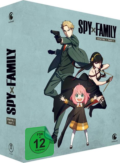 Spy x Family Staffel 1 (Part 1) (Gesamtausgabe), 3 DVDs