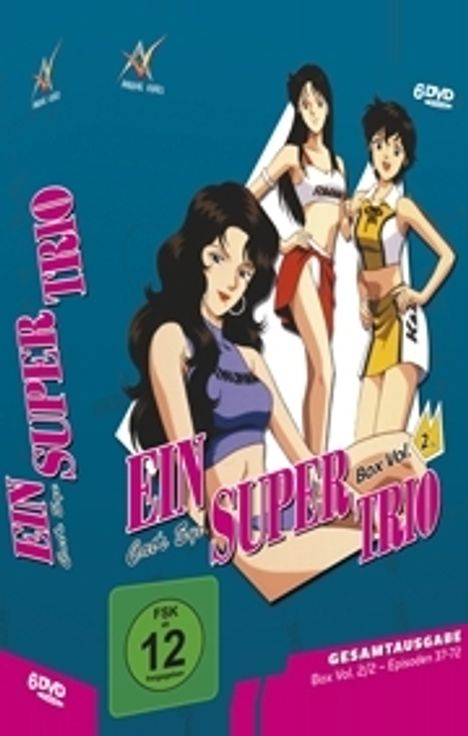 Ein Supertrio - Cat's Eye Box 2, 6 DVDs