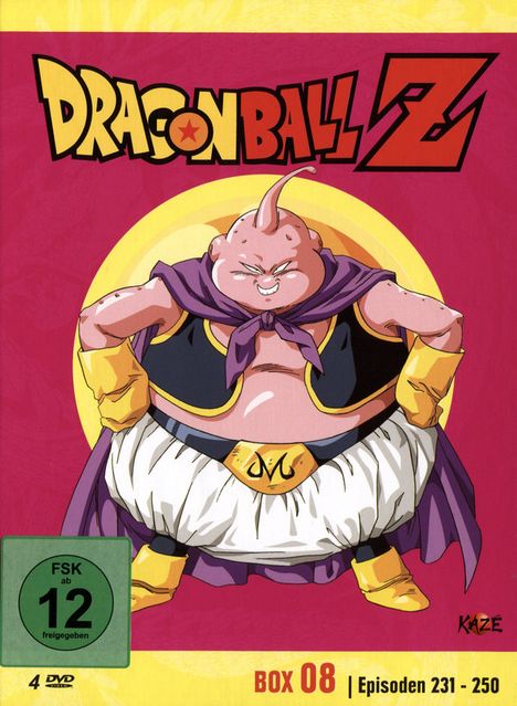Dragonball Z Box 08, 4 DVDs
