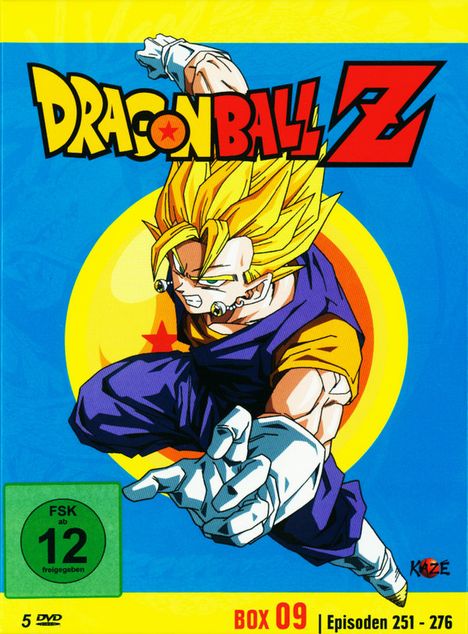 Dragonball Z Box 09, 5 DVDs