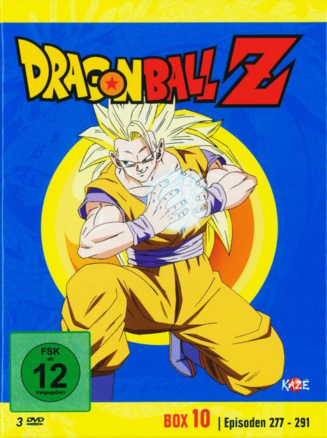 Dragonball Z Box 10, 3 DVDs